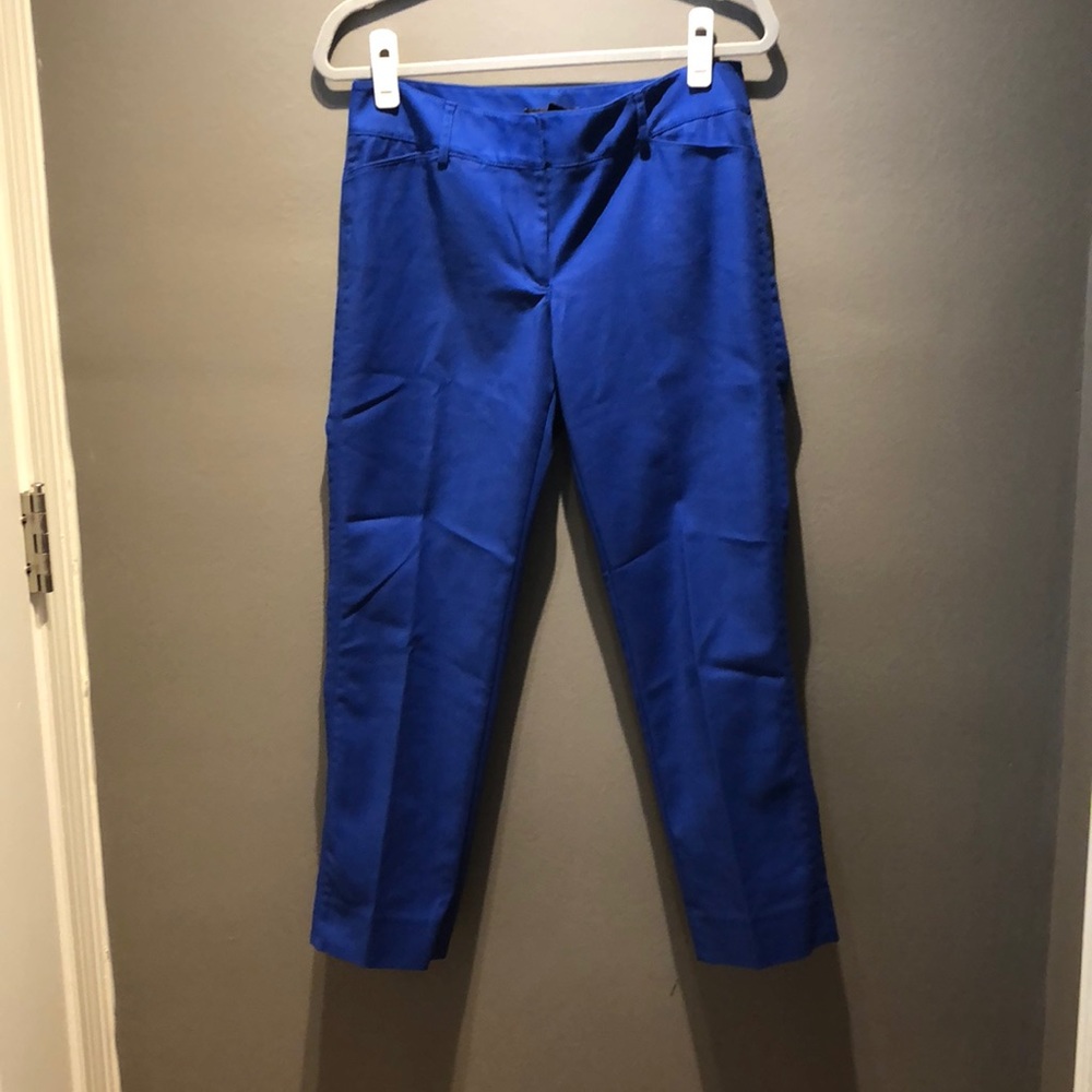 WHBM Royal Blue Ankle Pants